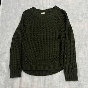 Green Knitted SO Long Sleeve